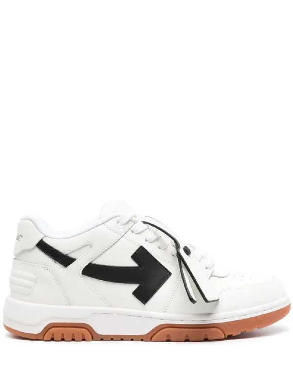 Thrifty shoes for rookie runners -OFF-WHITE Out of Office Leather Sneakers for Men