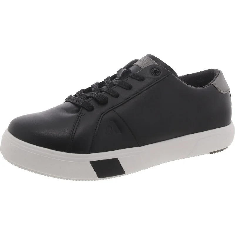 Shoes for cozy runs -Anodyne Mens No. 27 Faux Leather Lifestyle Casual And Fashion Sneakers