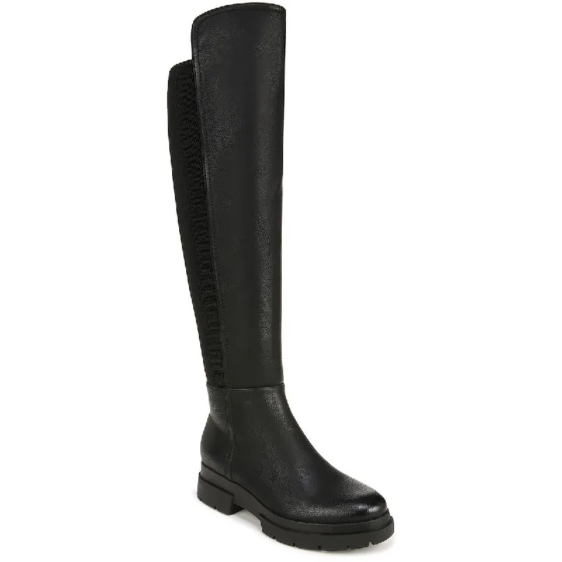 Boots with airy heel padding -SOUL Naturalizer Womens Olga Faux Leather Tall Over-The-Knee Boots