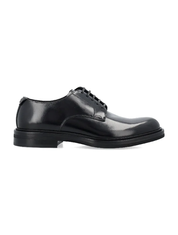 Shoes with hardy treads -DOLCE & GABBANA Classic Derby Dress Shoes for Men