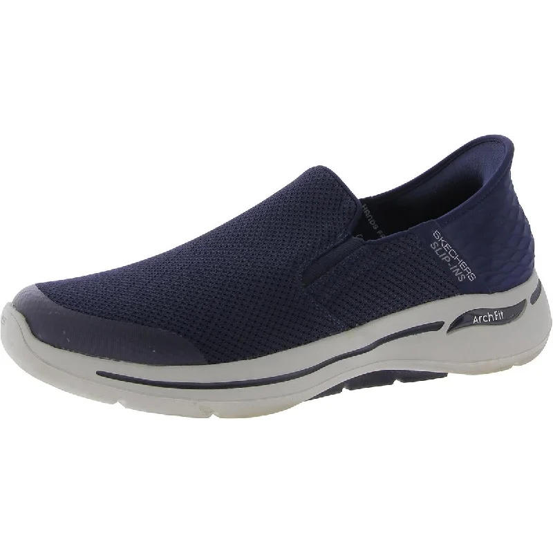 Shoes with tiger stripe flair -Skechers Mens Go Walk Arch Fit Lifestyle Slip-On Casual And Fashion Sneakers