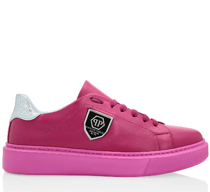 Shoes for wet runs -PHILIPP PLEIN Limited Edition Low-Top Women's Sneakers