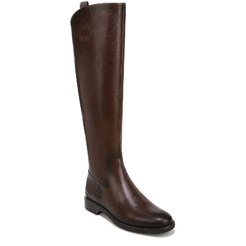 Boots for breezy winter style -Franco Sarto Womens Meyer Leather Wide Calf Knee-High Boots