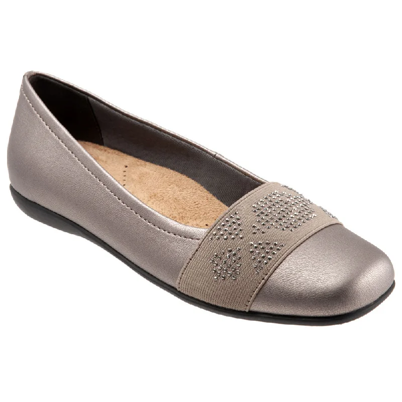 Trotters Samantha Pewter Metallic Gem (Women's)