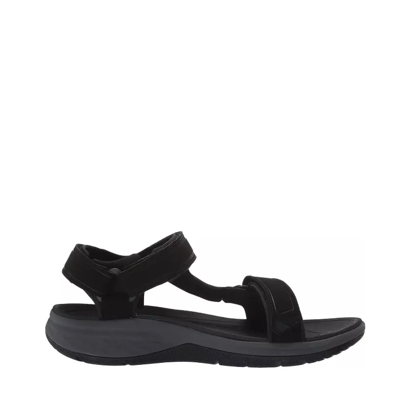 sandals for all-day wearability-Men's Shoes Teva STRATA UNIVERSAL Strappy Sandals 1099445 BLACK