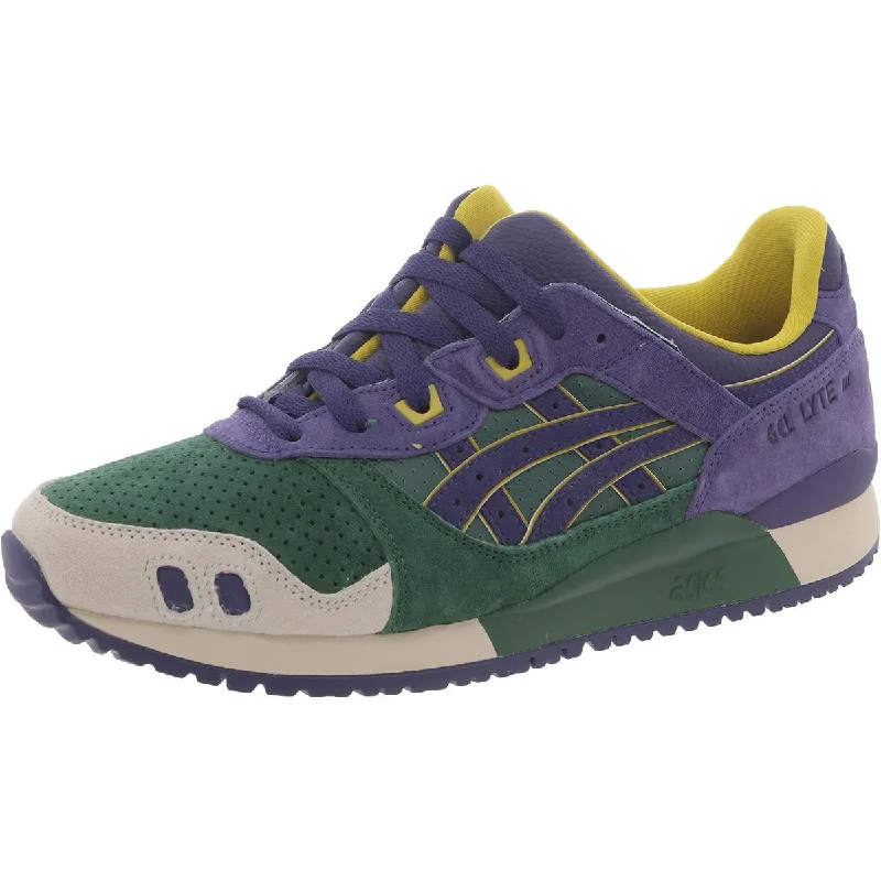 Women’s gym shoes for cardio -Asics Mens Gel-Lyte III OG Faux Suede Lace-Up Casual And Fashion Sneakers